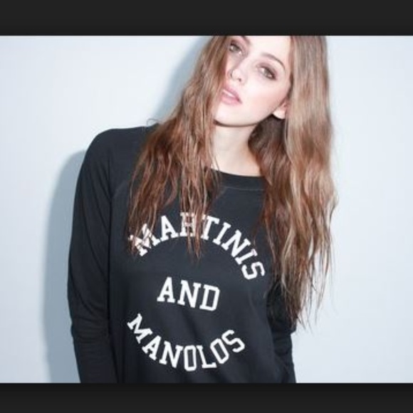 South Parade Tops - EUC Martinis and Manolos  Sweatshirt - RARE